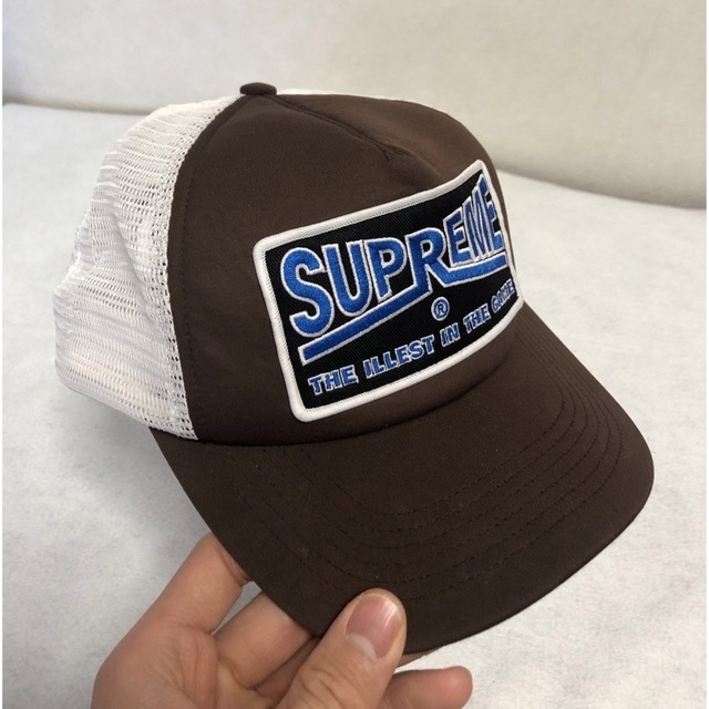 Supreme(シュプリーム)の早い者勝ち！supreme Illest Mesh Back ブラウン メンズの帽子(キャップ)の商品写真