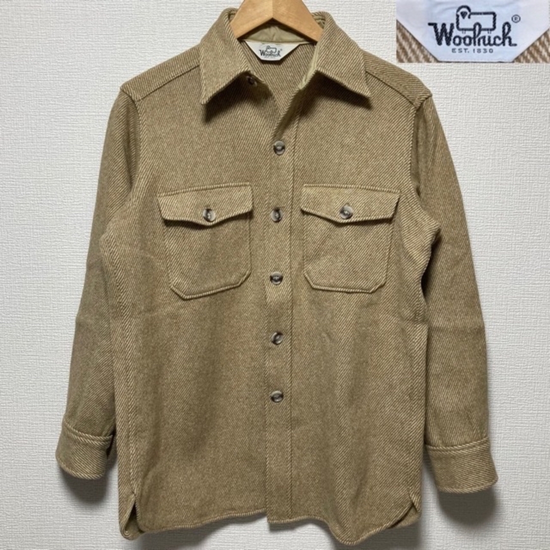 WOOLRICH(ウールリッチ)の70s WOOLRICH　シャツ　ウールリッチ　CPO　ビンテージ　肉厚　USA メンズのトップス(シャツ)の商品写真