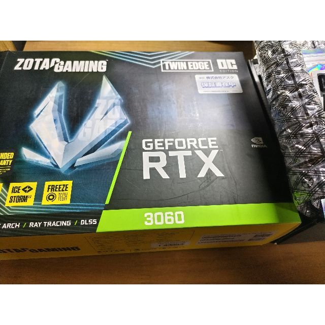 PCパーツ ZOTAC ZOTAC GAMING GeForce RTX 3060 Twin