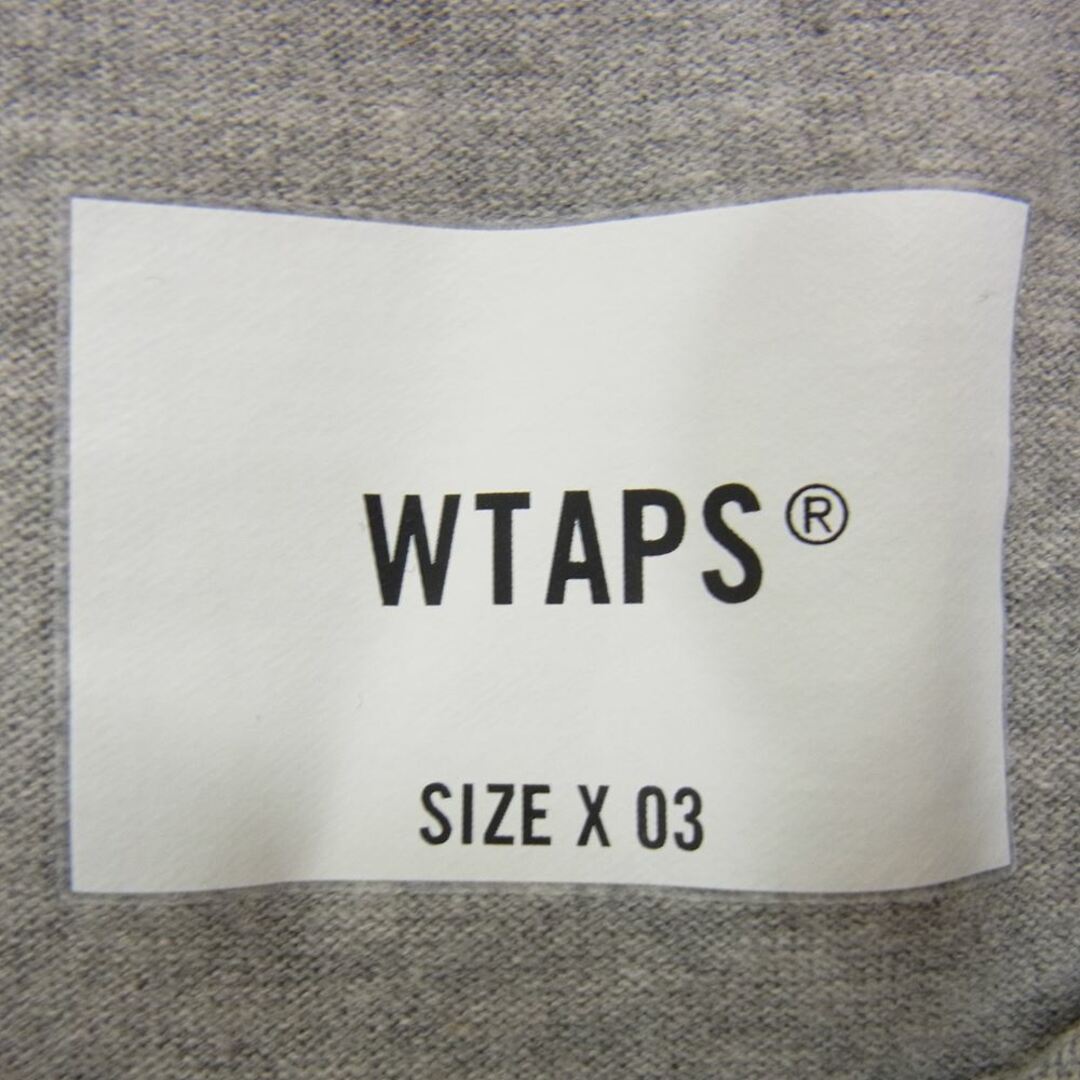 WTAPS ダブルタップス 21SS 211ATDT-CSM30 IAN RAGLAN COTTON ラグラン