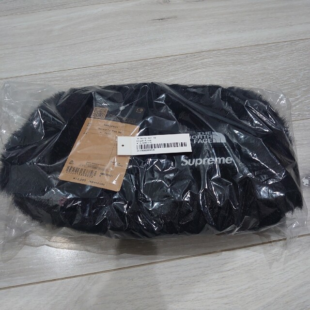 Supreme Fur Waist Bag 5L 黒 ファー ウエストバッグ 2