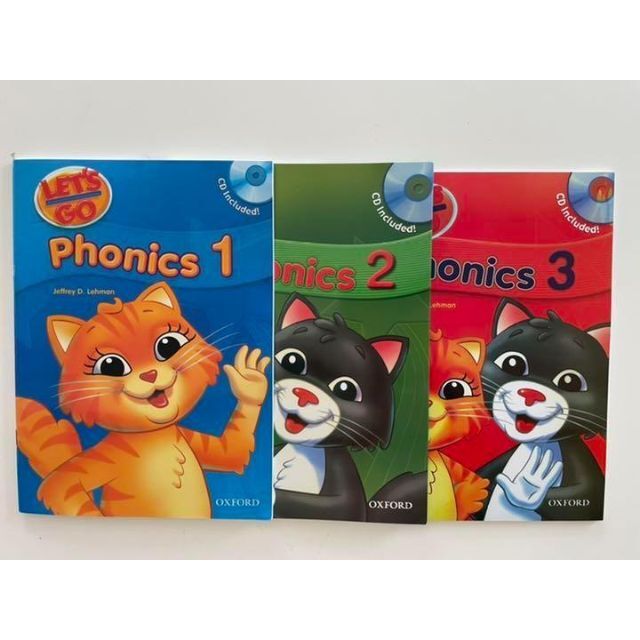 Let's go phonics 1,2,3 レッツゴーフォニックス 新品 - 語学/参考書