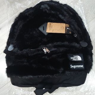 Supreme Fur Backpack 20L 黒  ファー リュックサック(バッグパック/リュック)