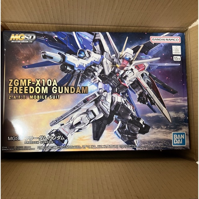 MGSD フリーダムガンダム　新品未使用　ガンプラ　ガンダムSEED