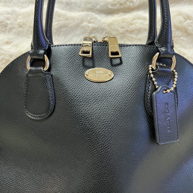 スタイリッシュシンプル COACH コーチ サッチェル 2way バッグ