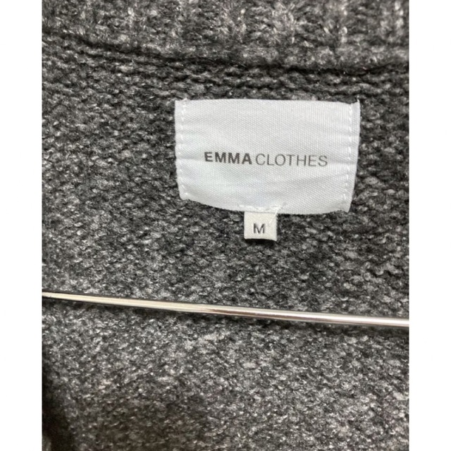 EMMA CLOTHES(エマクローズ)のメランジウール混モヘアライク オーバーニットカーディガンEMMA CLOTHES メンズのトップス(カーディガン)の商品写真