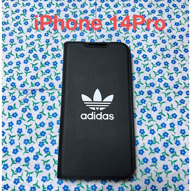adidas(アディダス)の🌈【iPhone 14Pro】adidas 手帳ケース スマホ/家電/カメラのスマホアクセサリー(iPhoneケース)の商品写真