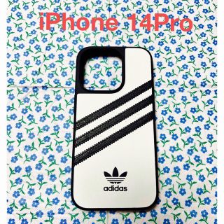 アディダス(adidas)の🌈【iPhone 14Pro】adidas レザーケース(iPhoneケース)