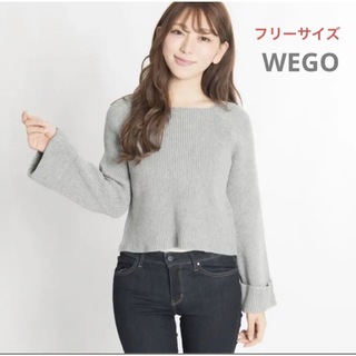 ウィゴー(WEGO)の?? WEGO ワイドスリーブニット フリーサイズ(ニット/セーター)