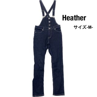 ヘザー(heather)のHeather ヘザー　デニムサロペット(サロペット/オーバーオール)