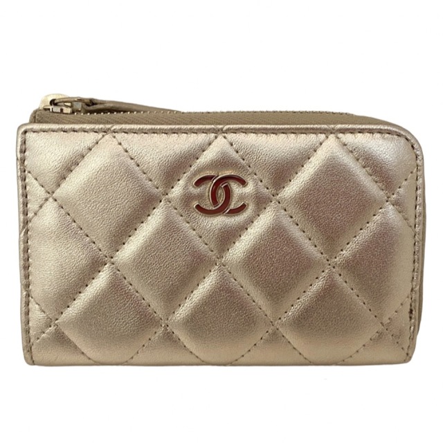 ♡新品未使用♡ CHANEL キーケース ゴールド ラムスキン 1