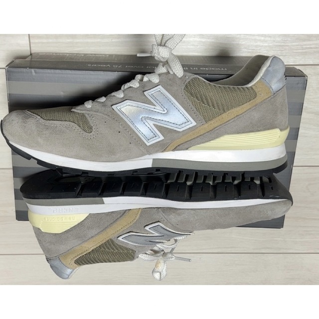 New Balance(ニューバランス)の【coolwater様専用】ニューバランス M996 USA グレー  メンズの靴/シューズ(スニーカー)の商品写真