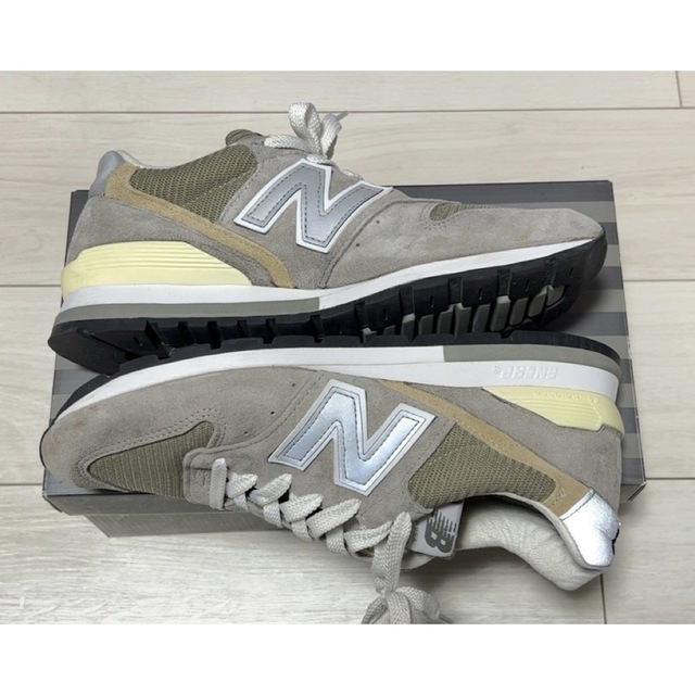 New Balance(ニューバランス)の【coolwater様専用】ニューバランス M996 USA グレー  メンズの靴/シューズ(スニーカー)の商品写真