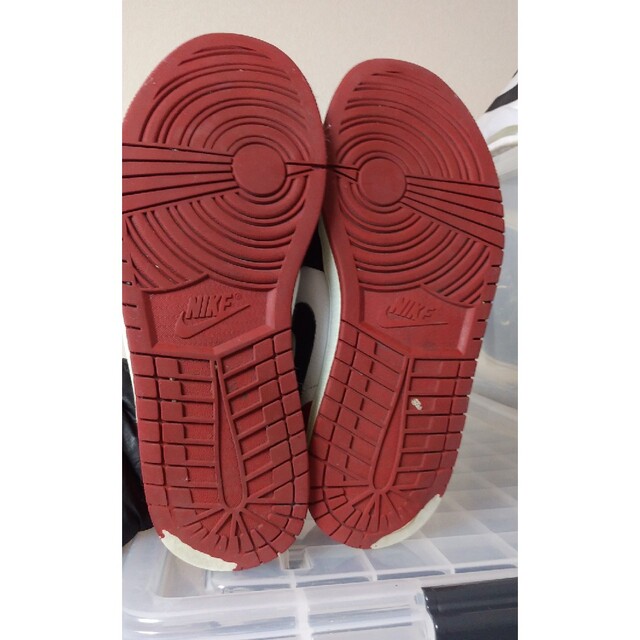Jordan Brand（NIKE）(ジョーダン)の送料込 ナイキ エア ジョーダン 1 ロゥ 27.5 9.5 シカゴ 白×黒×赤 メンズの靴/シューズ(スニーカー)の商品写真