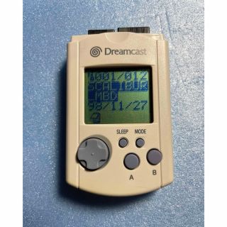 セガ(SEGA)のDreamCast ドリームキャスト　ビジュアルメモリ 純正 HKT-7000(その他)