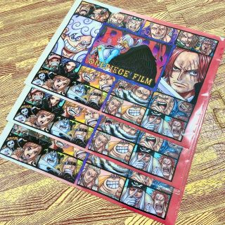 ONE PIECE FILM RED クリアファイル　３セット(クリアファイル)