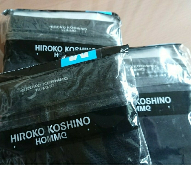 HIROKO KOSHINO(ヒロココシノ)のHIROKO KOSHINO HOMME 下着 スーパービキニ(Ｍ 未使用６枚) メンズのアンダーウェア(その他)の商品写真