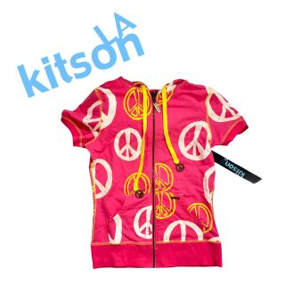 キットソン(KITSON)の【新品】定価$69 kitson アメリカ限定デザイン 半袖パーカー(Tシャツ(半袖/袖なし))