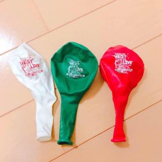 ジャニーズウエスト(ジャニーズWEST)のWEST様専用 ジャニーズwest 24魂 風船全色セット(アイドルグッズ)