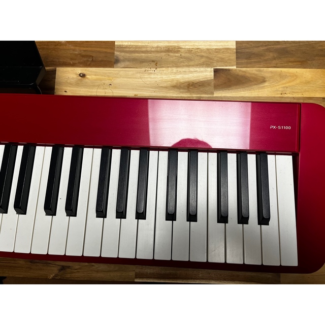 CASIO(カシオ)のCASIO Privia PX-S1100 RD カシオ 電子ピアノ 楽器の鍵盤楽器(電子ピアノ)の商品写真