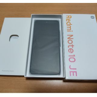 Redmi Note 10 JE グラファイトグレー(スマートフォン本体)