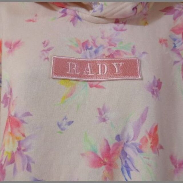 Rady(レディー)のRadyレディー♡フラワーフーディーワンピース レディースのワンピース(ひざ丈ワンピース)の商品写真