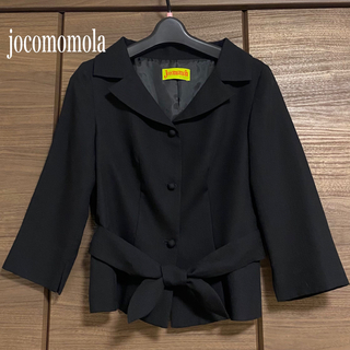 ホコモモラ(Jocomomola)のjocomomola  ウエストリボン付きジャケット　フォーマル(テーラードジャケット)