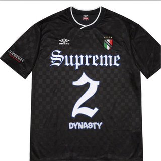シュプリーム(Supreme)のSupreme Umbro Soccer Jersey black Lサイズ(ウェア)
