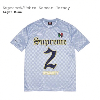 シュプリーム(Supreme)のSupreme Umbro Soccer Jersey blue Lサイズ(ウェア)