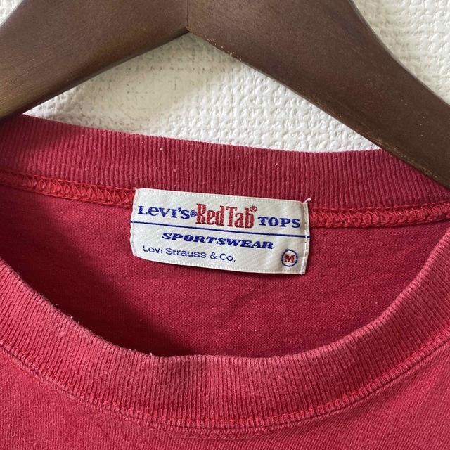 Levi's(リーバイス)の美品　リーバイス　tシャツ　レッドタブ　古着　ヴィンテージ　希少 メンズのトップス(Tシャツ/カットソー(半袖/袖なし))の商品写真