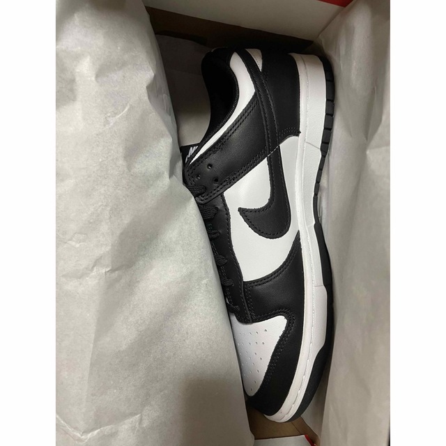 ホワイトNike Dunk Low Retro "White/Black" パンダ