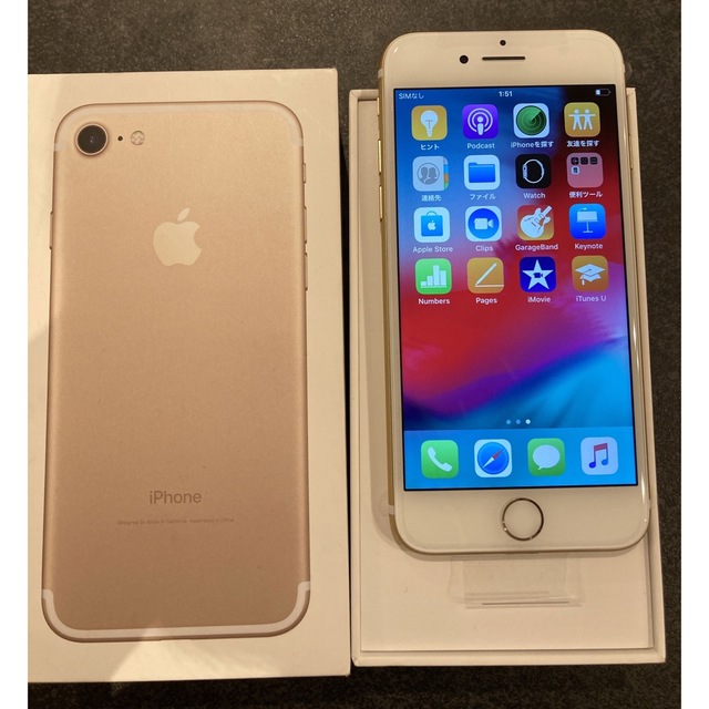 iPhone - iPhone 7 Gold 32 GB 新品未使用 ゴールドの通販 by LuLu ...