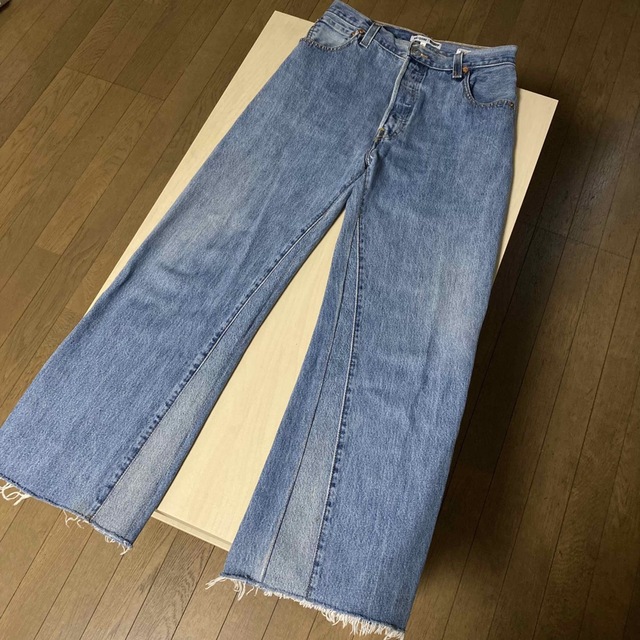 RE/DONE リダン  HIGH RISE WIDE LEG 27 6