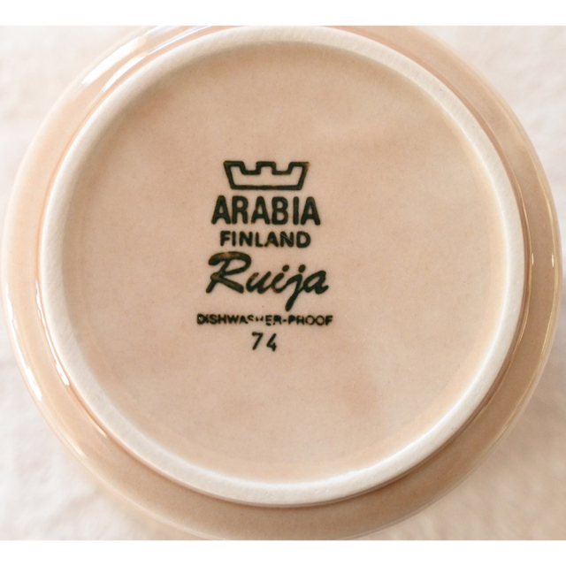 ARABIA(アラビア)の＊美品＊ARABIA Ruijaアラビア ルイヤ シュガーポット インテリア/住まい/日用品のキッチン/食器(食器)の商品写真