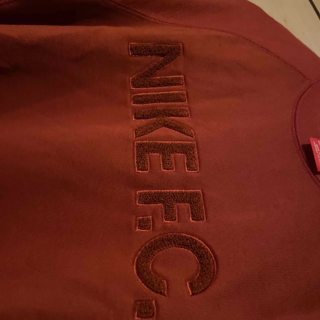 NIKE(ナイキ)のナイキ　ナイキFC スウェット　オレンジ　S メンズのトップス(スウェット)の商品写真