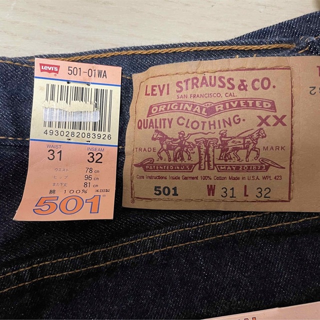 Levi's(リーバイス)のLEVI'S501 メンズのパンツ(デニム/ジーンズ)の商品写真