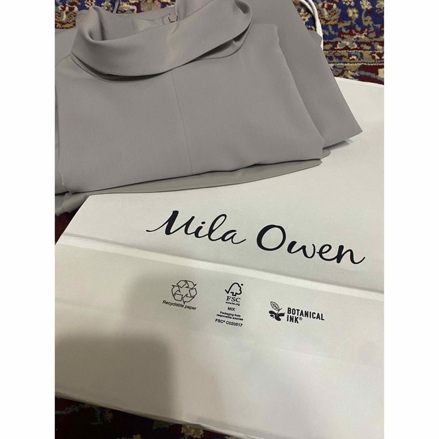 【新品未使用】MilaOwen ワンピース(ライトグレー) 4