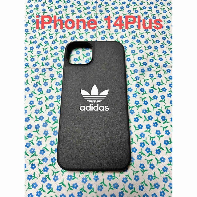adidas(アディダス)の🌈【iPhone 14Plus】adidas レザーケース スマホ/家電/カメラのスマホアクセサリー(iPhoneケース)の商品写真