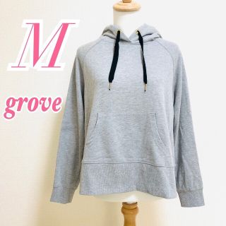 グローブ(grove)のgroveグローブ パーカー タック スウェット カジュアル(パーカー)