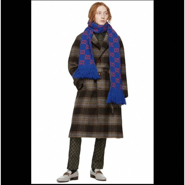 GUCCI ニット マフラー ウール