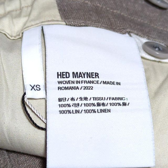 HED MAYNER/リネン カーゴパンツ  SS 22 完売商品 試着のみ メンズのパンツ(ワークパンツ/カーゴパンツ)の商品写真