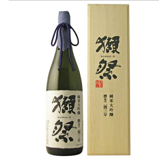 獺祭（だっさい）磨き二割三分 純米大吟醸 1800ml 専用木箱入(日本酒)