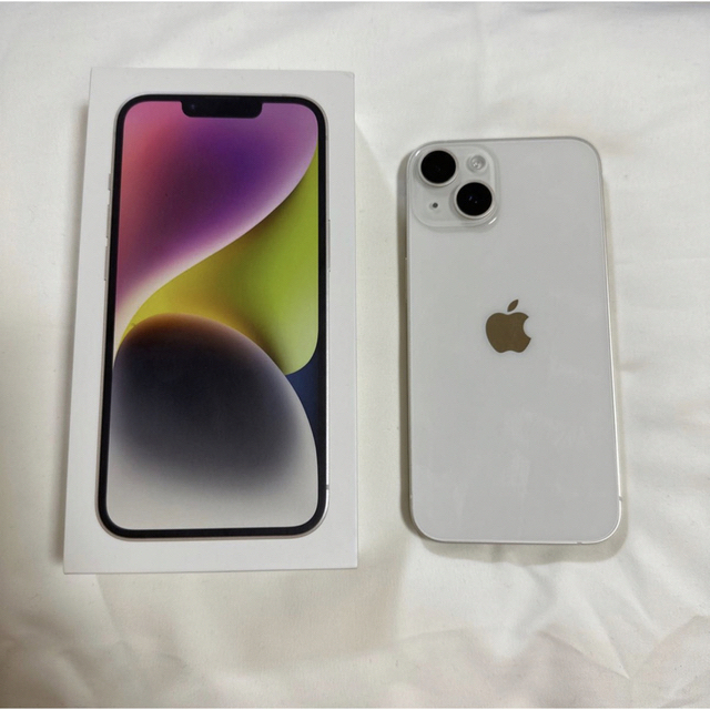 iPhone - iPhone 14 128GB スターライト SIMフリーの通販 by みー's