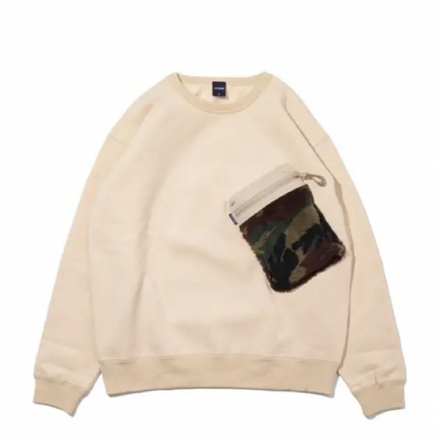 Boa Pocket Crew Sweat 【APPLEBUM】