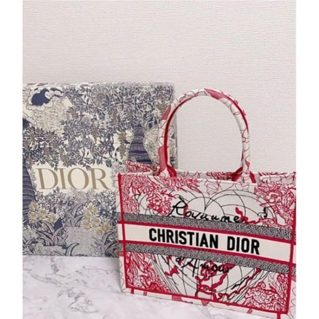 好評 Dior Christian - スモール 【Dior】ブックトートバッグ ハンドバッグ