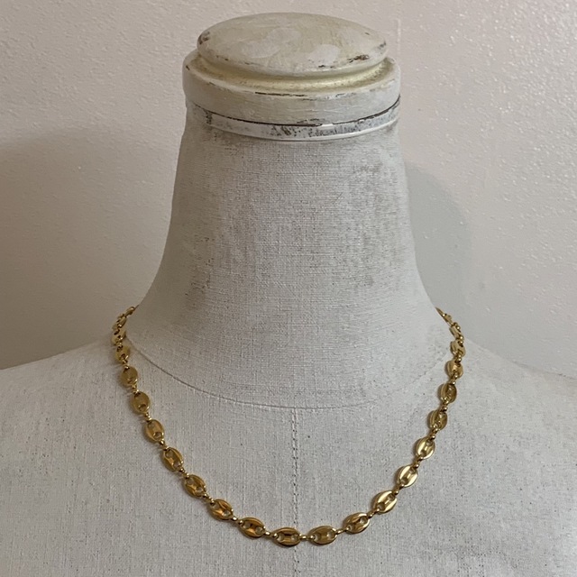GIVENCHY PARIS VINTAGE 80s デザインチェーンネックレス