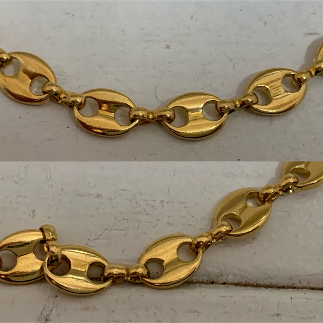 GIVENCHY PARIS VINTAGE 80s デザインチェーンネックレス