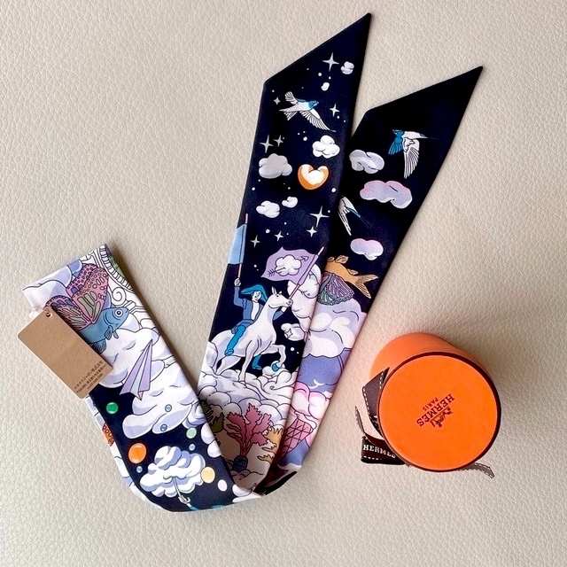 HERMES エルメス ツイリー 私の雲 2022AW レビュー高評価の商品