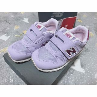 ニューバランス(New Balance)の15.5cm ニューバランス  スニーカー　ライラック　パープル　紫　373(スニーカー)