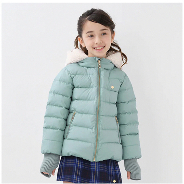 新品・タグ付き】150 kate spade ダウンコート ファー付きフード 新品・タグ付き】150 kate spade ダウンコート ファー付きフード